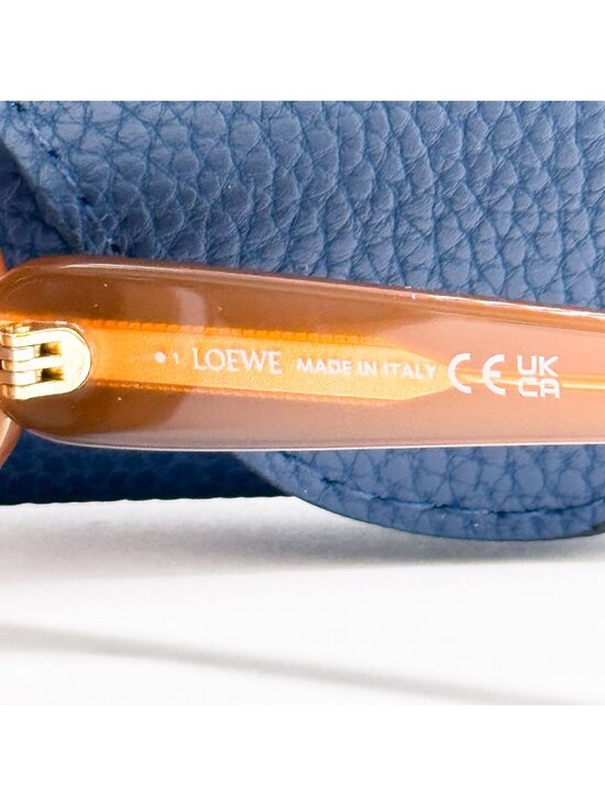 NEW LOEWE SUNGLASSES LW40158I 50E BROWN UNISEX EYEWEAR main image 5